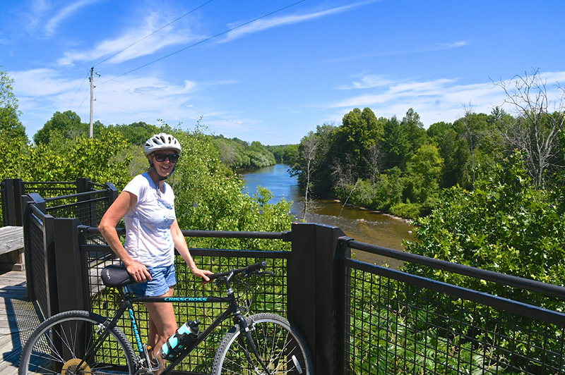 Pere Marquette State Trail - Baldwin to Clare